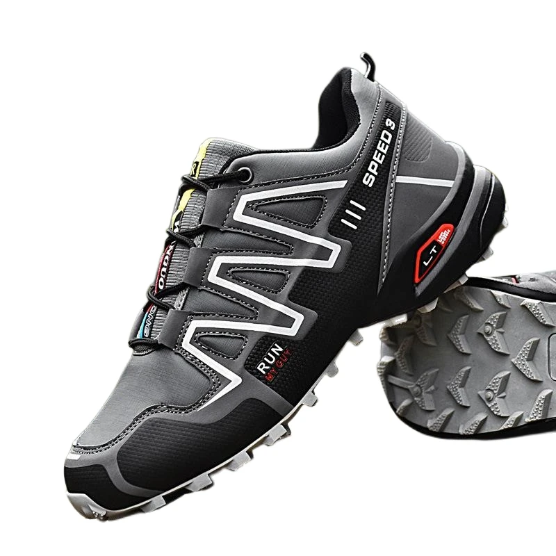 Plus Size Anti-Slip Anti-Shock Solomon Speed Cross Hiking Shoes for Cross-Country Running and Trekking