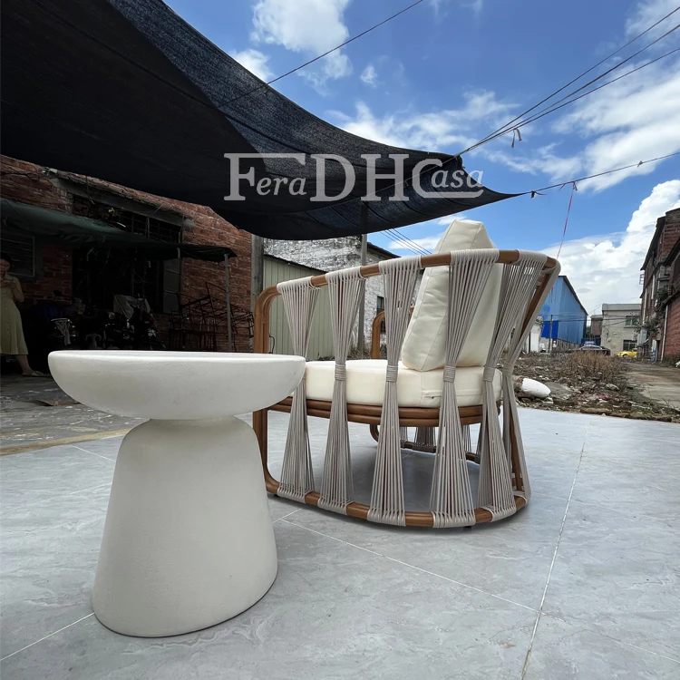 Asian nordic aluminum chairs indoor outdoor garden furniture hot sale all-weather waterproof chair