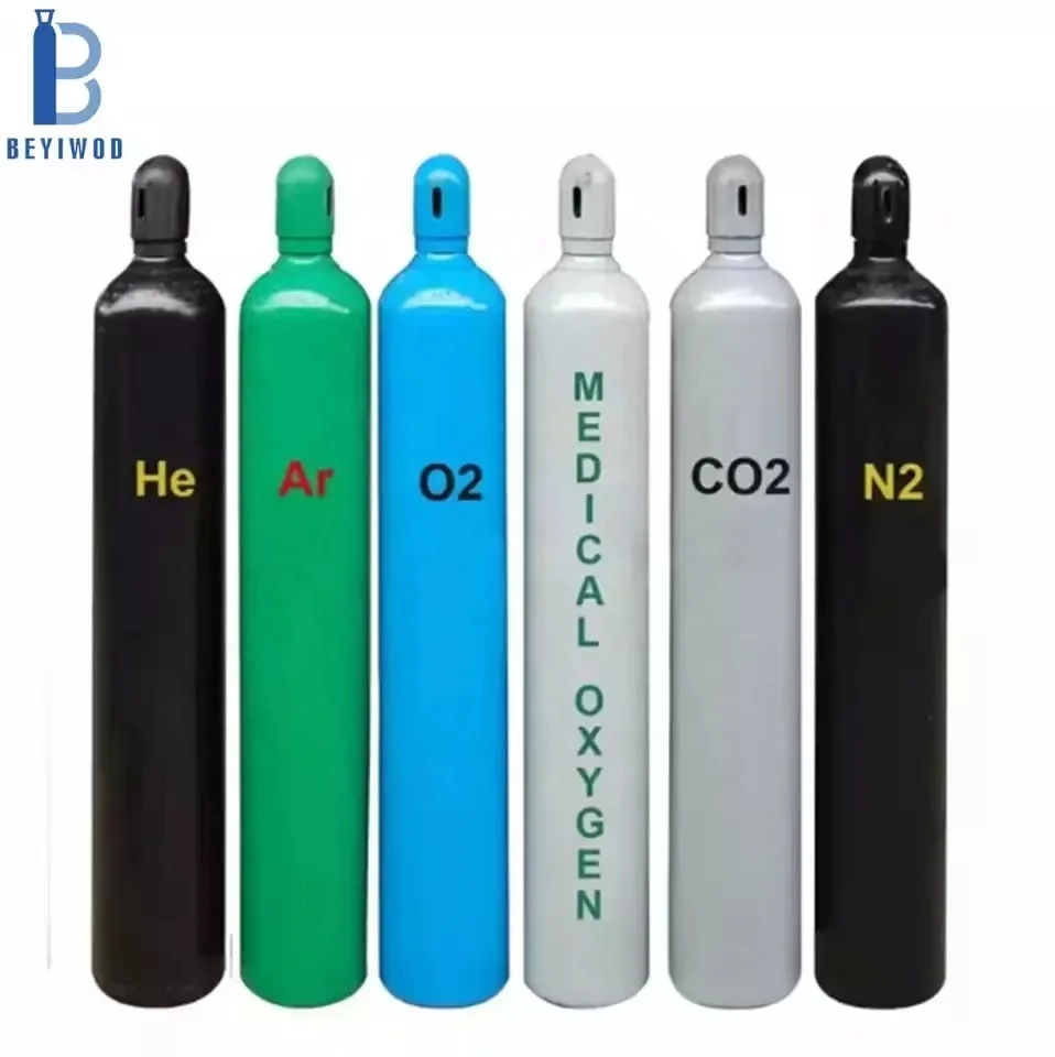 U.S.A DOT 3AA UN ISO Standard 2015psi 2175psi 3000psi 4350psi Steel Nitrogen Argon CO2 Helium Oxygen Mixture gas Cylinder