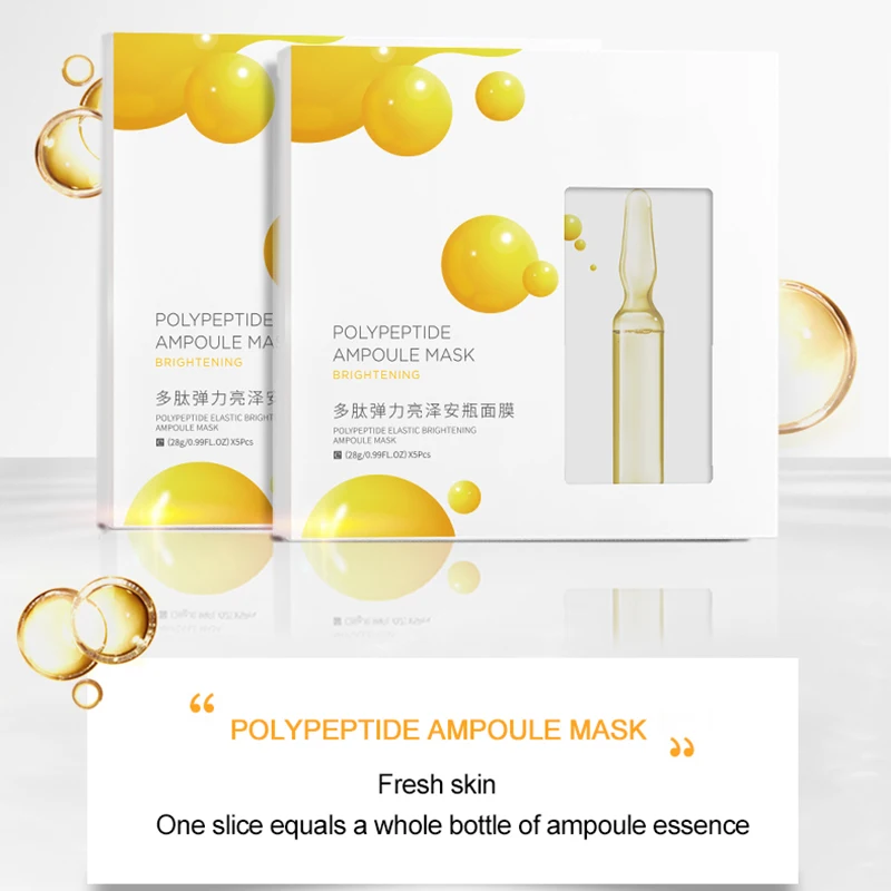 
Hot selling firming nourishing lightening repair ampoule facial ma-sk sheet natural seaweed ma-sk fabric facial ma-sk 