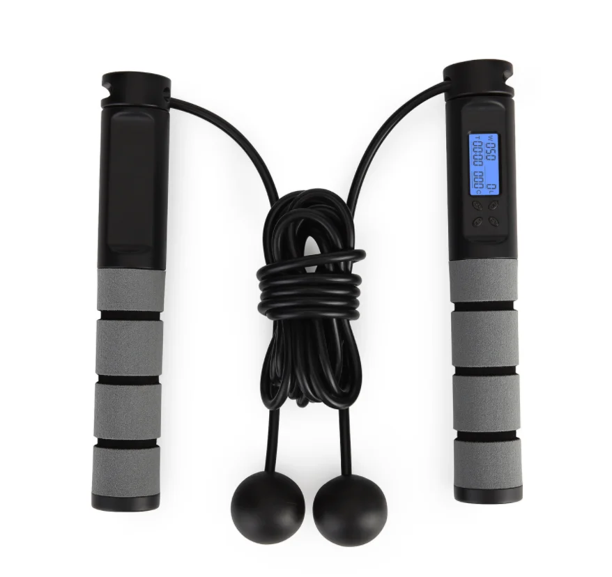 Digital LED Counting Speed Jump Rope Skipping PVC Rope for Fitness