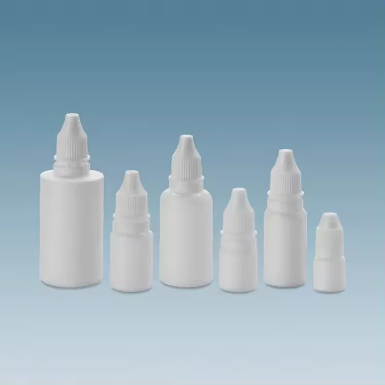 Free Samples LDPE 10ml 30ml 50ml 120ml Plastic Dropper Bottles with Tamper Evident Cap