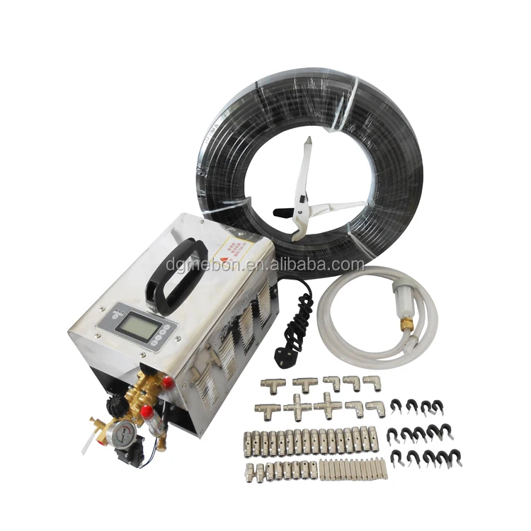 8 nozzles high pressure portable fog machine pump