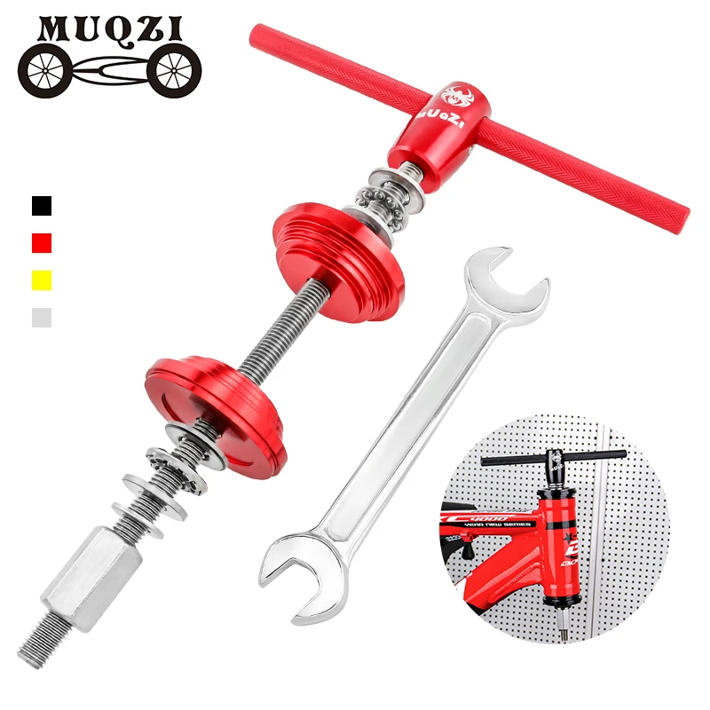 MUQZI Mountain Bicycle Headset Installation Tools Road Bike Bottom Bracket Bearing Press-in Tools Bicycle Repair Tool