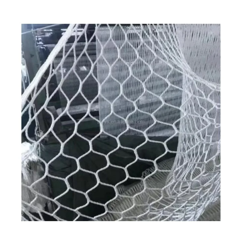 Наружная 100% нейлоновая Шестигранная многонитовая рыболовная сеть