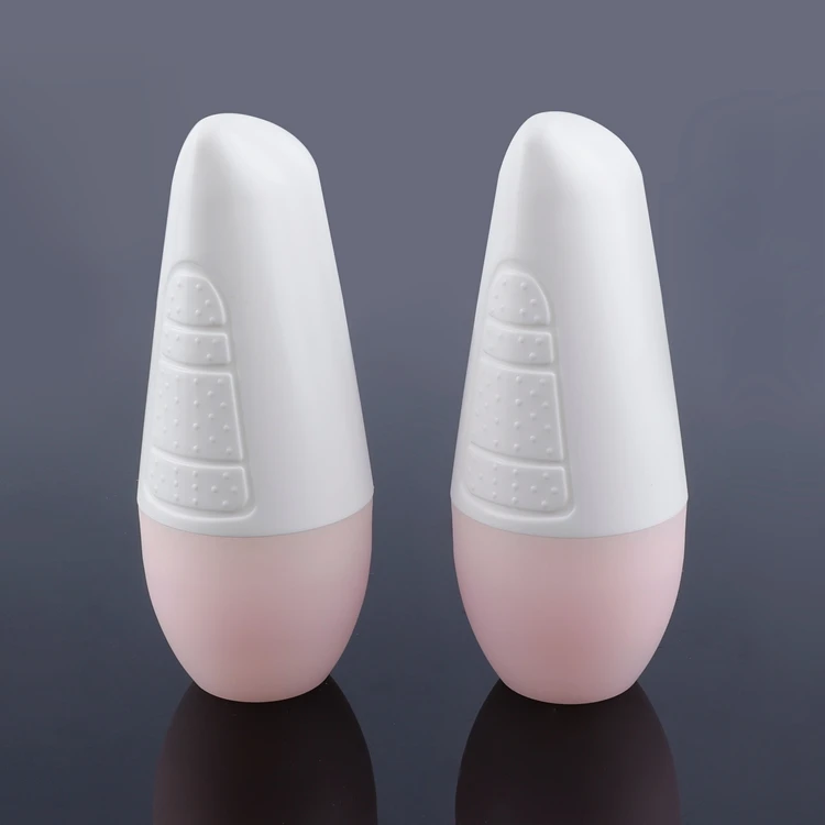 Private label roller container 75ml deodorant roll on bottle cosmetic,desodorante em garrafa,desodorante roll on em frasco