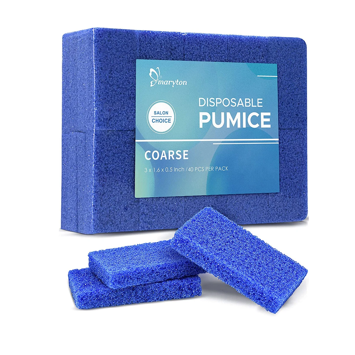 40Pcs Disposable Foot Scrubber Pumice Pads Dead Skin Callus Remover For Feet