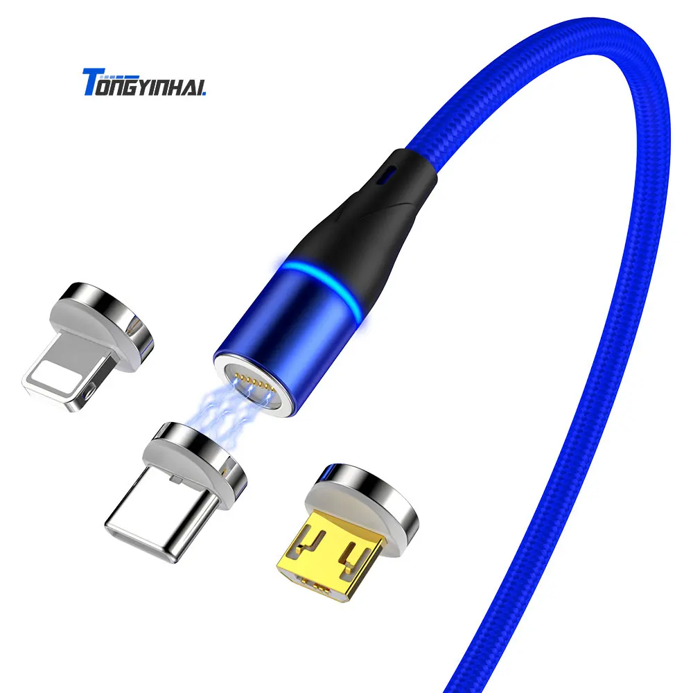 cheap Tongyinhai factory mobile phone use original micro usb cables fast charging 3 in 1 charger cable for samsung xiaomi Oppo