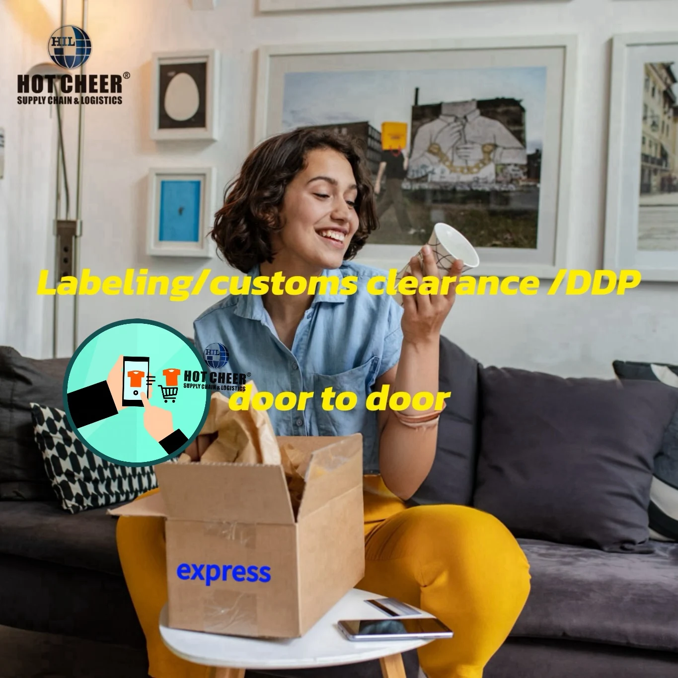 DDP Airfreight Forwarder Air Shipping Cargo Agent Agente Ecommerce Sea Freight Forwarding From China To Mexico United States UK