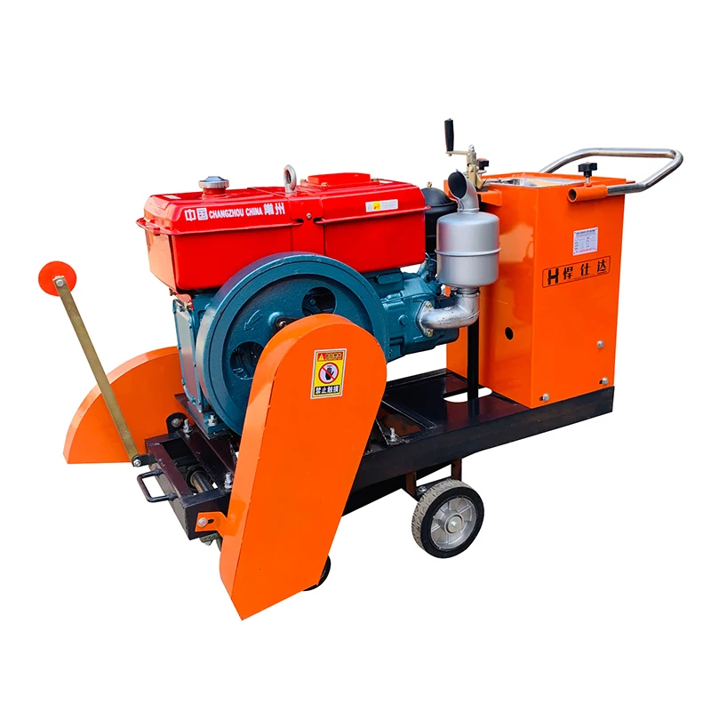 High efficiency concrete cutting tools gasoline road asphalt concrete pavement cutter for sale