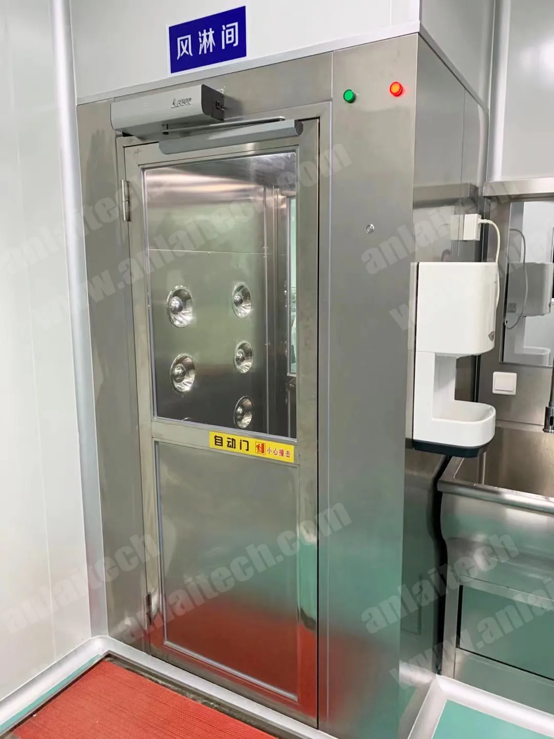 Cheap Price Clean Room Food Industry Stainless Steel 304 Air Shower
