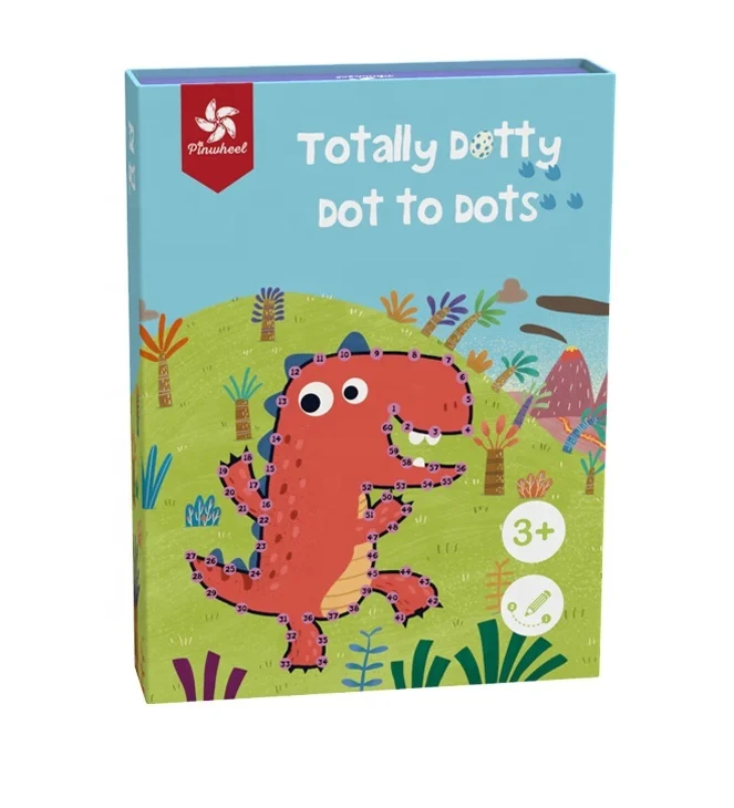 Ready to ship  Pinwheel Wipe and Clean Series Learning Cards Totally Dotty Dot to Dots