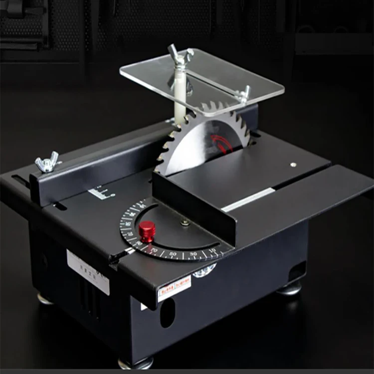 Miniature Mini Portable Table Saw Woodworking Jade Table Saw for Wood Metal Cutting Polishing