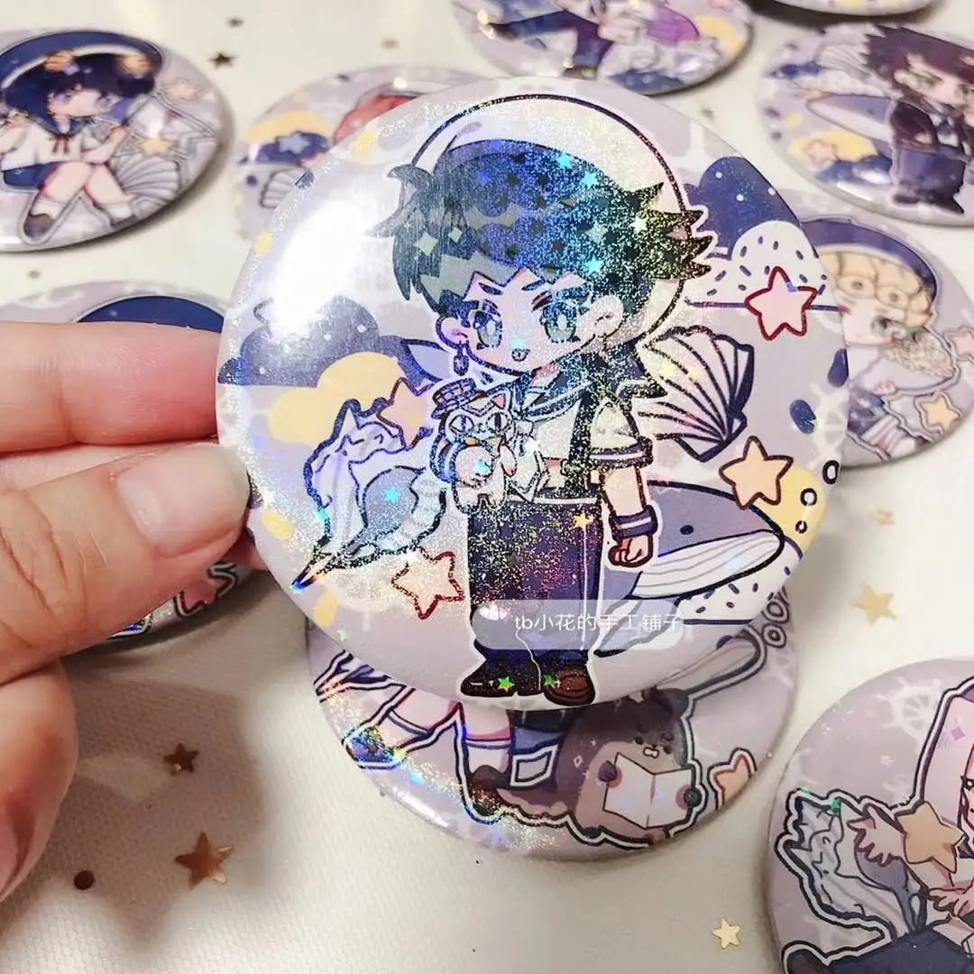 
Juno Creative wholesale star pin badge, custom star shape buttons with your own logo 