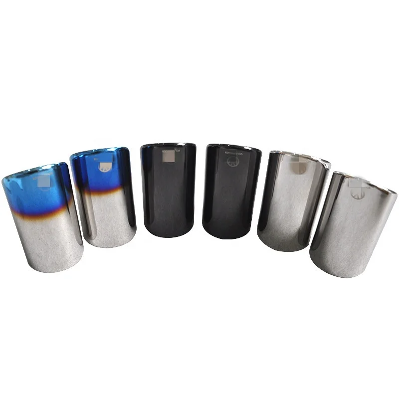 Хромированный выхлопной глушитель, наконечник трубы для VW golf 7 Golf Travel, подходит для моделей vw 1,4 T