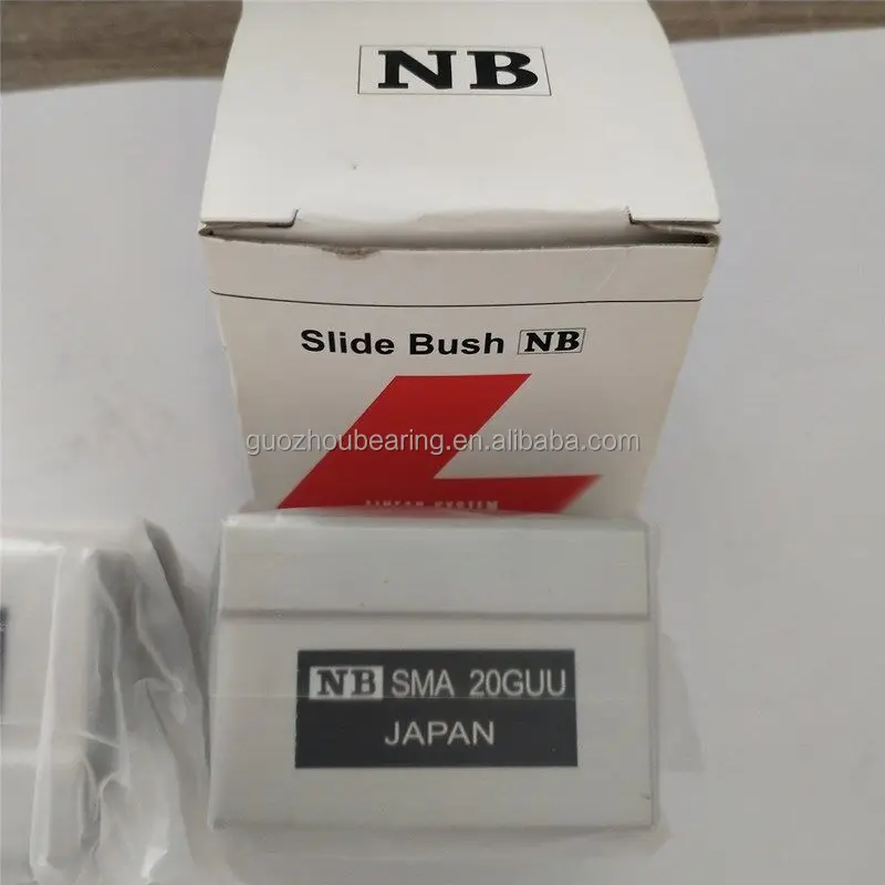 Оригинальный NB линейный подшипник слайд блок SMA5 SMA5GW SMA5GWUU