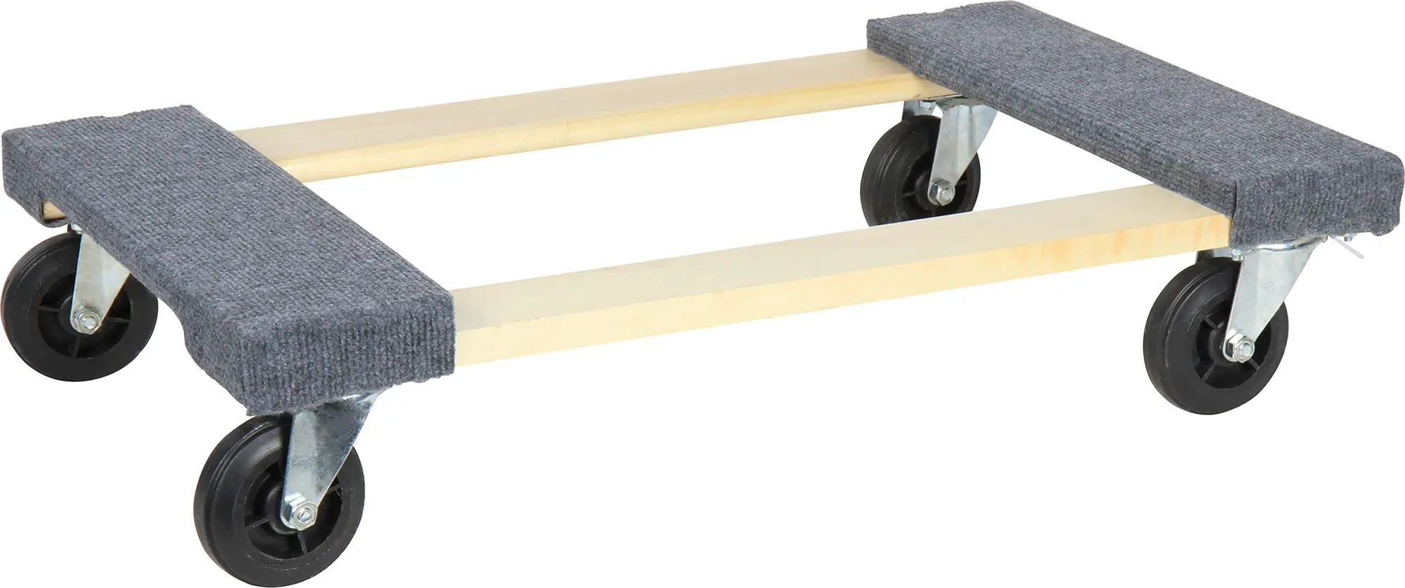 Hot Sale High Quality Wood Four-Wheel 600x400 mm Moving Dolly with carpet for Short-Distance Transportation