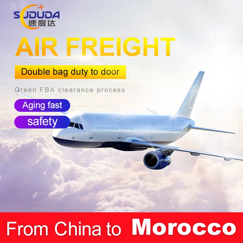 International Logistics Service ddp ddu air freight forwarder from china to morocco shipping agent