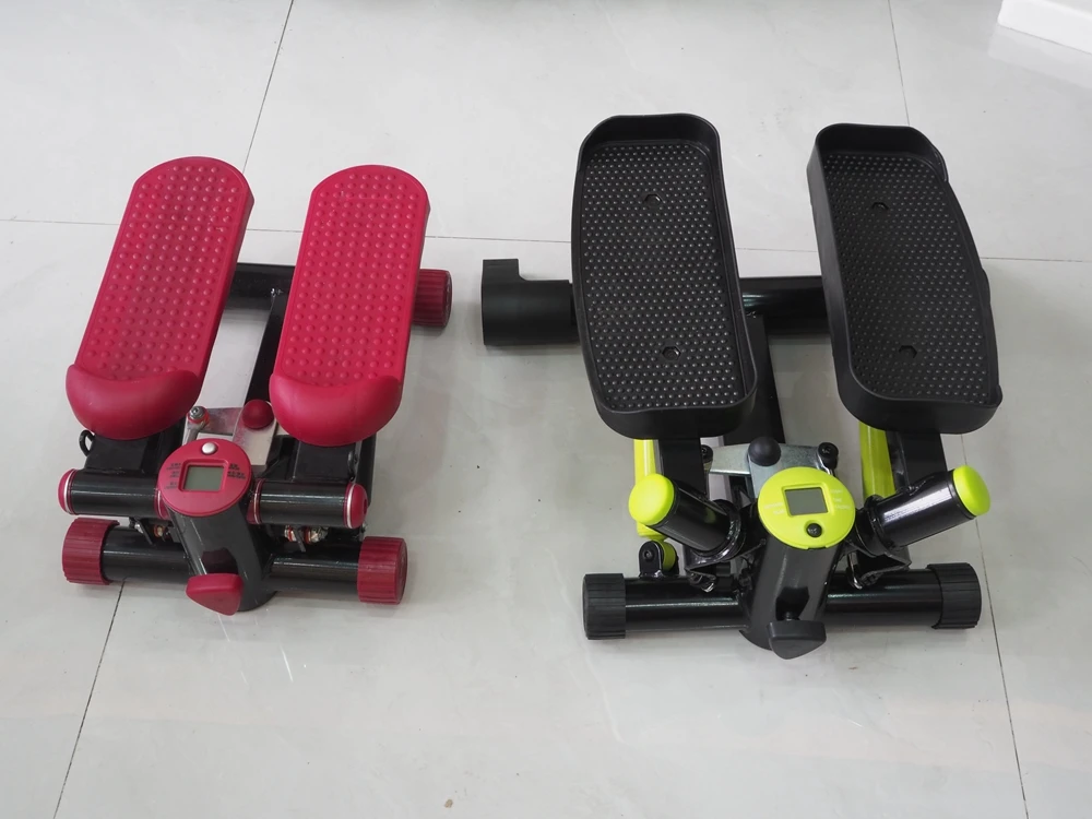 Home Use Foldable Adjustable Mini Stepper Steel Air Walker Jogging Fitness Equipment Mini Stair Stepper Mini Stepper Exercise