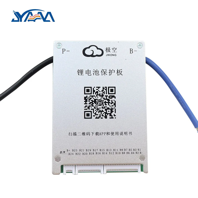 7s/8s-24s 40a 24v-96v JK active balance lfp lifepo4 3.2v lithium high voltage protection board battery management system(bms)