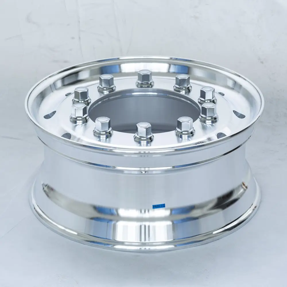 
10 holes forged balance ring aluminium alloy 9*22.5 truck wheel hub 