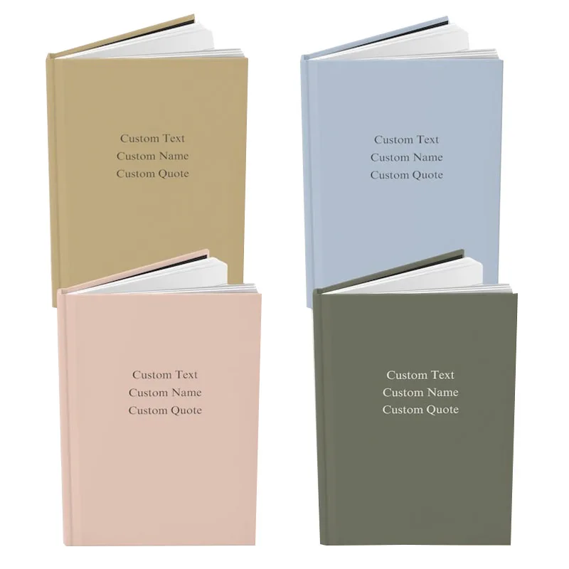 Custom printing Designable pu leather fabric fancy paper prayer journal Christian planner bible notebook notepad