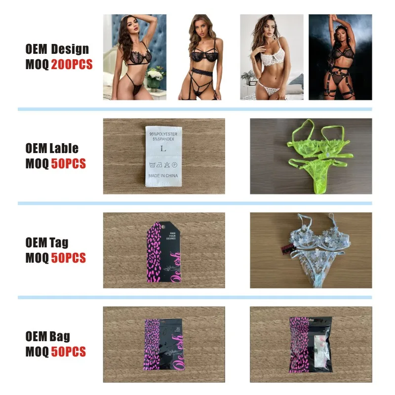 Deep Love Custom Logo Cheap Erotic Super Stores Plus Sizes Lingerie Set Womens Underwear Lingerie Women Big Bra