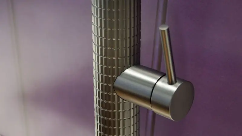 Single Handle High Arc Brushed Nickel Pull Out Kitchen Sink Faucets Tap