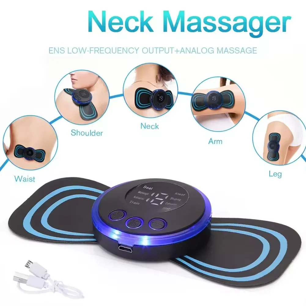 Shenzhen Electric Machine Shiatsu Pain Relief Therapy Leg With Heat Massage Tool Neck And Shoulder Back Massager