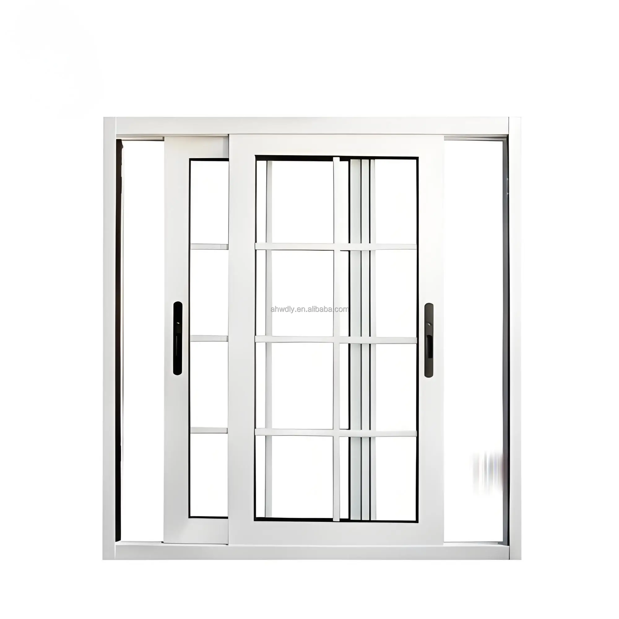 2024 UPVC windows Double Glazing Casement Horizontal Sliding Plastic Steel PVC Window