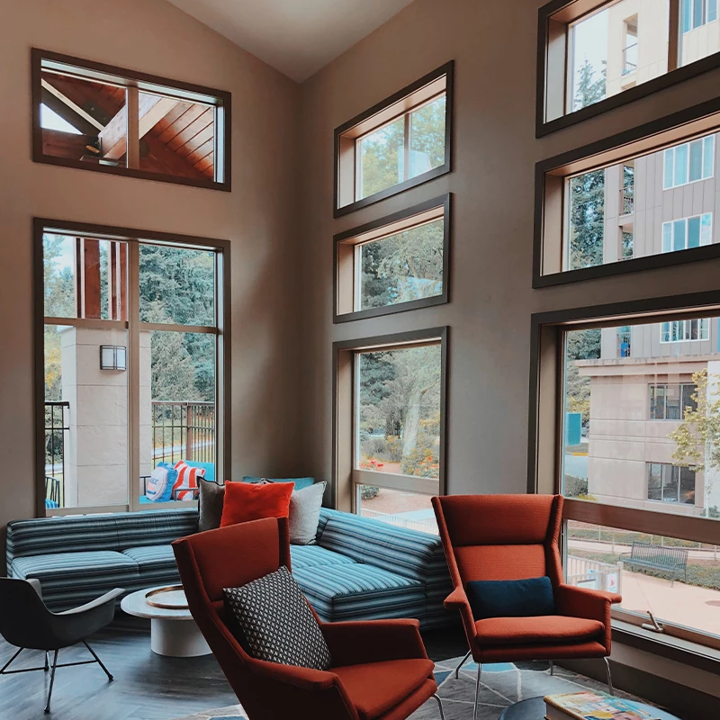 Modern wrought iron aluminium glass window grill grille design with mosquito net design and prices