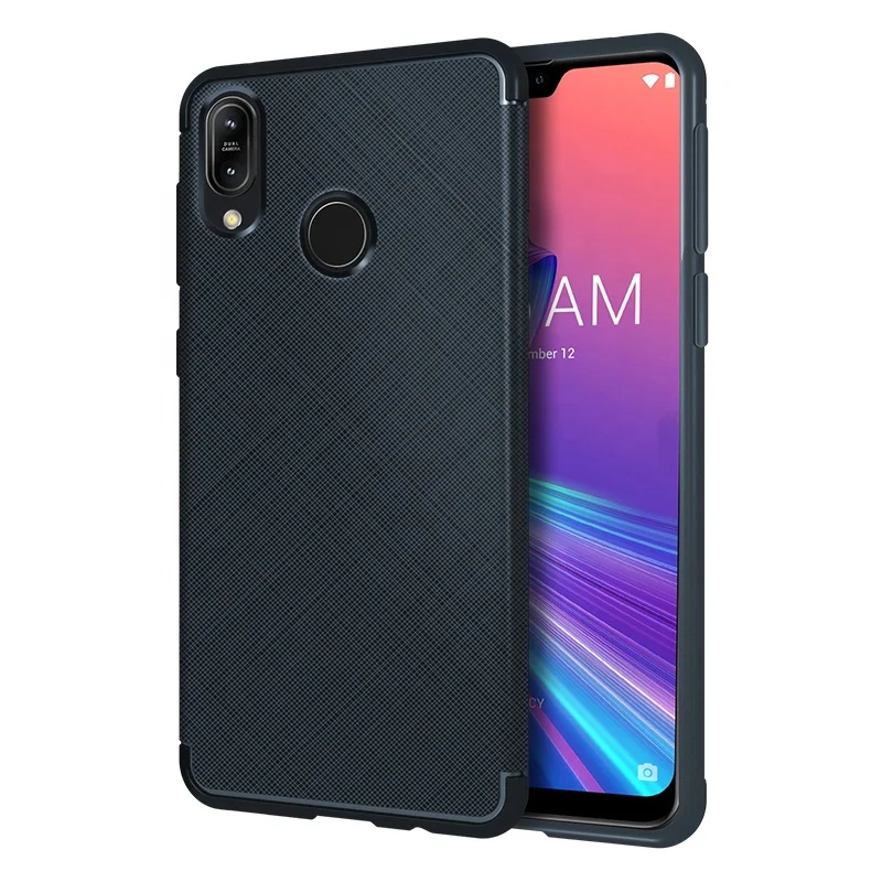 Cross Stitch Fingerprint Protection Silicone TPU Handphone Phone Case for Asus Phone II Zenfone 6 Live Max Plus Pro Lite ROG M2