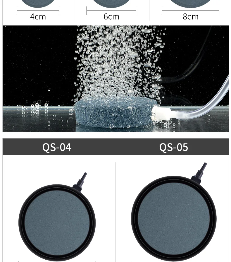 Resun Aquarium accesory Carborundam air stone bubbles for aeration