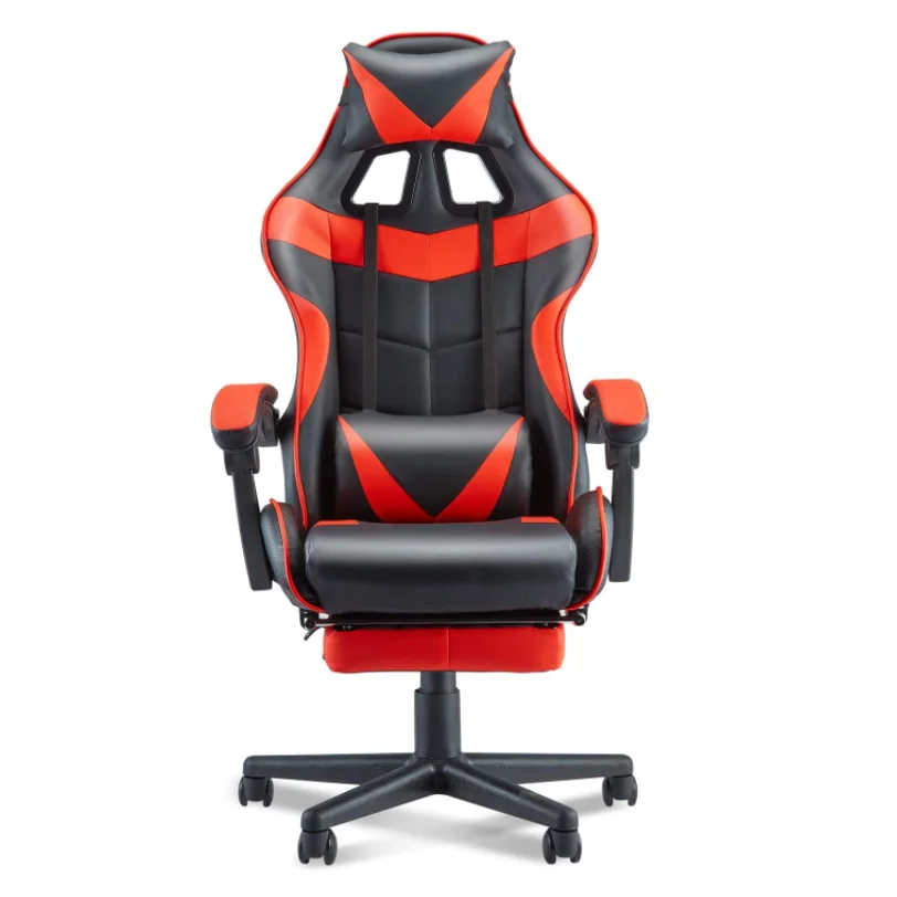 High Back Ergonomic  scorpion gaming office chair racing pc with footrest
