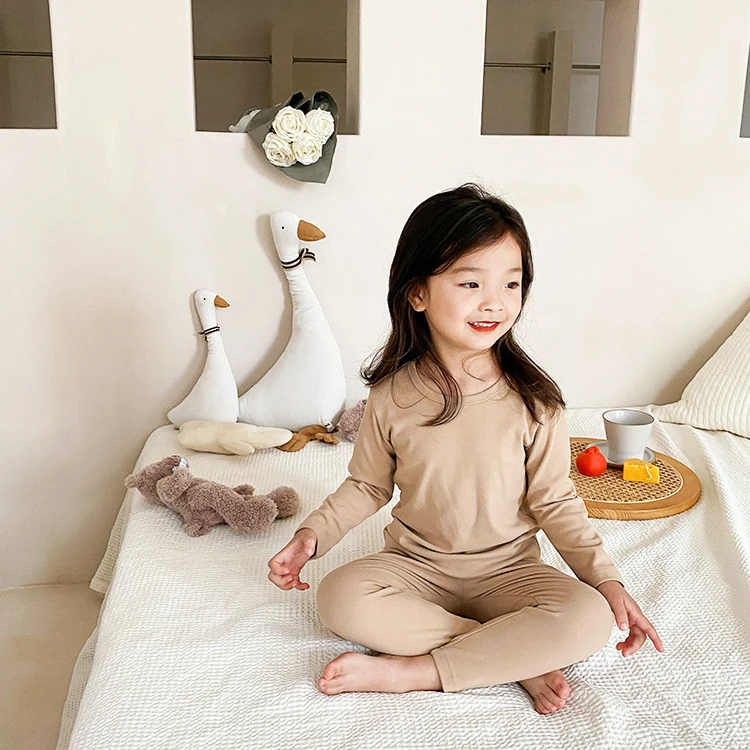 Fashion Manufacturer Pajamas for Kids Girls Set Two Pieces Set Girls Night Pajamas Cotton Kids Pajamas For Children