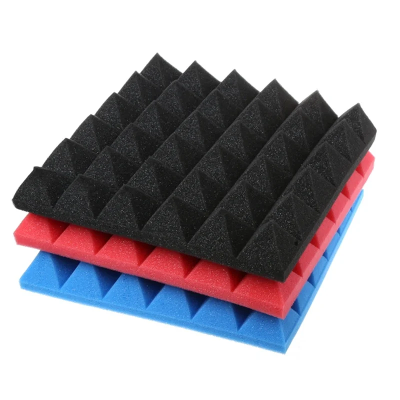 Studio Acoustic Foam Panels Sound Insulation Treatment KTV Room Wall Soundproof Foam Sponge Pad sound proof wall panels