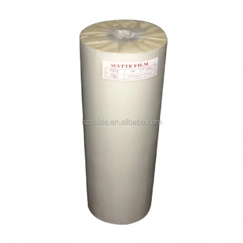
Glossy Film 25micron 310mm *200m 1 inch core BOPP *Matt Thermal Laminating Film 