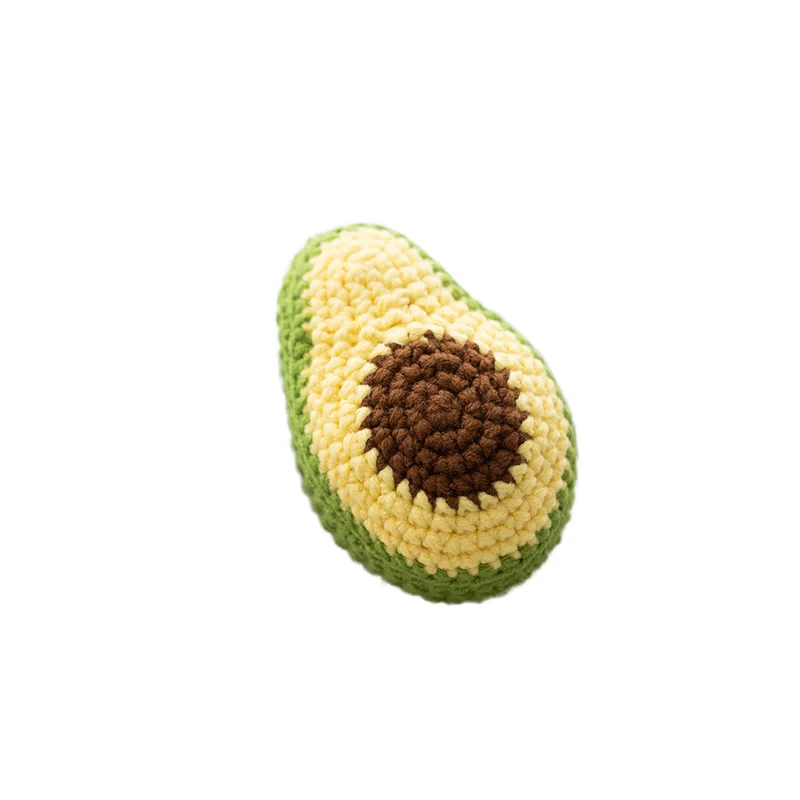 Creative New Knitted Keychain Pendant Cute Fruit Design for Maternity
