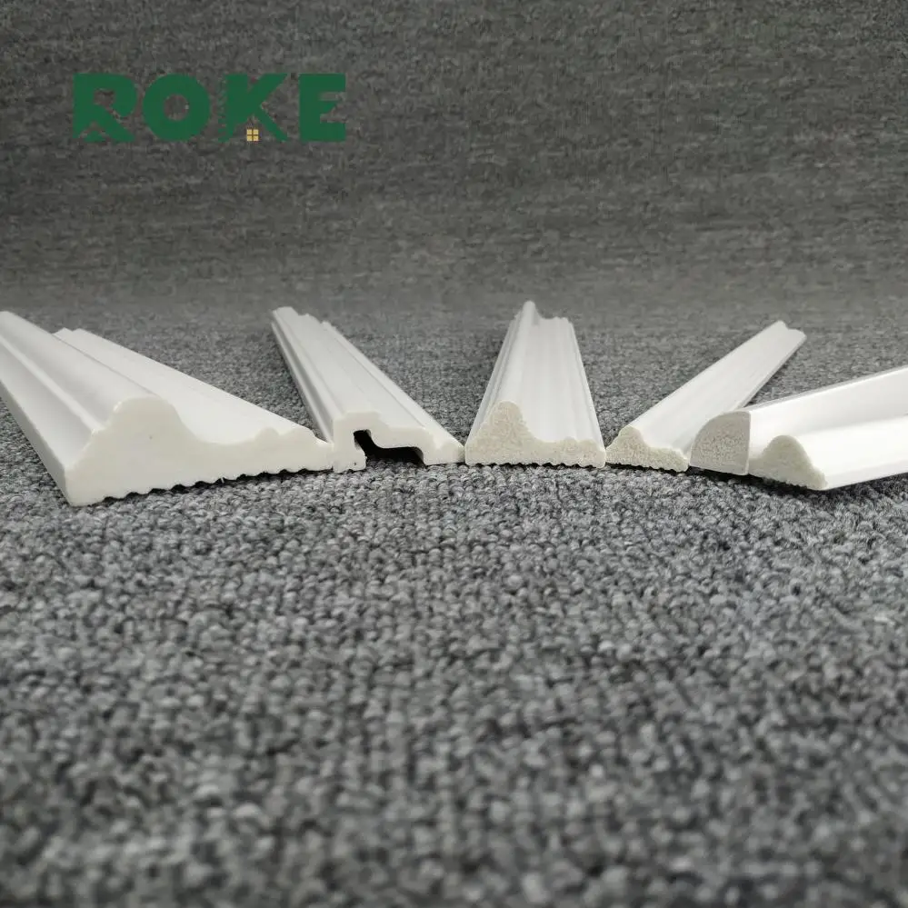 ROKE оригинальный завод Ps белый цвет плинтус в напольных