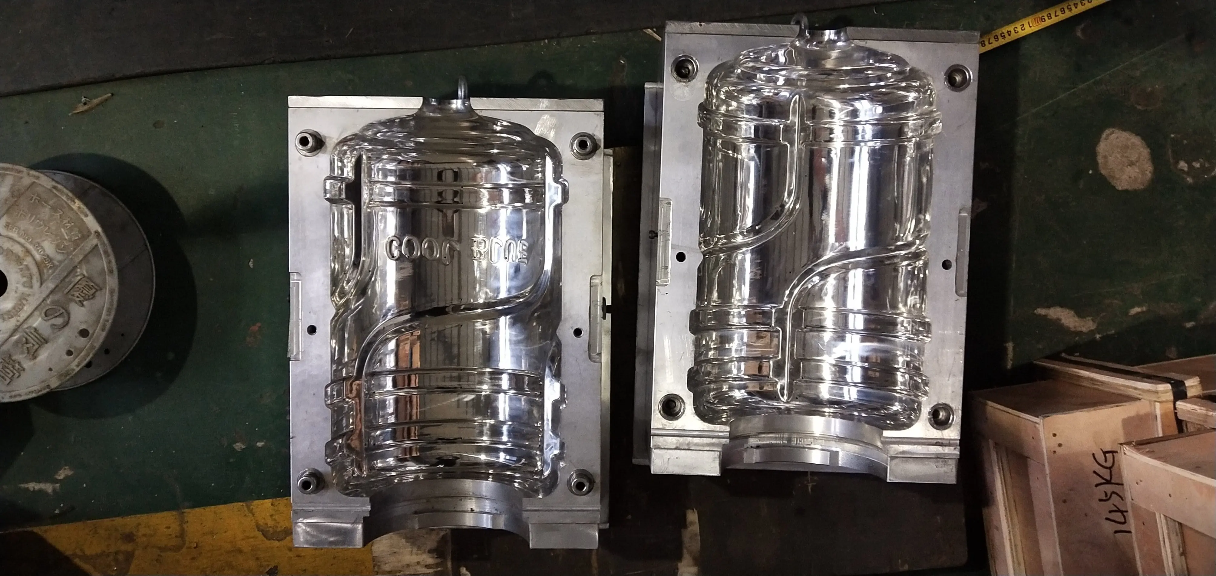 semi-automatic full automatic pet blow moulding machine blow mold bottle mold