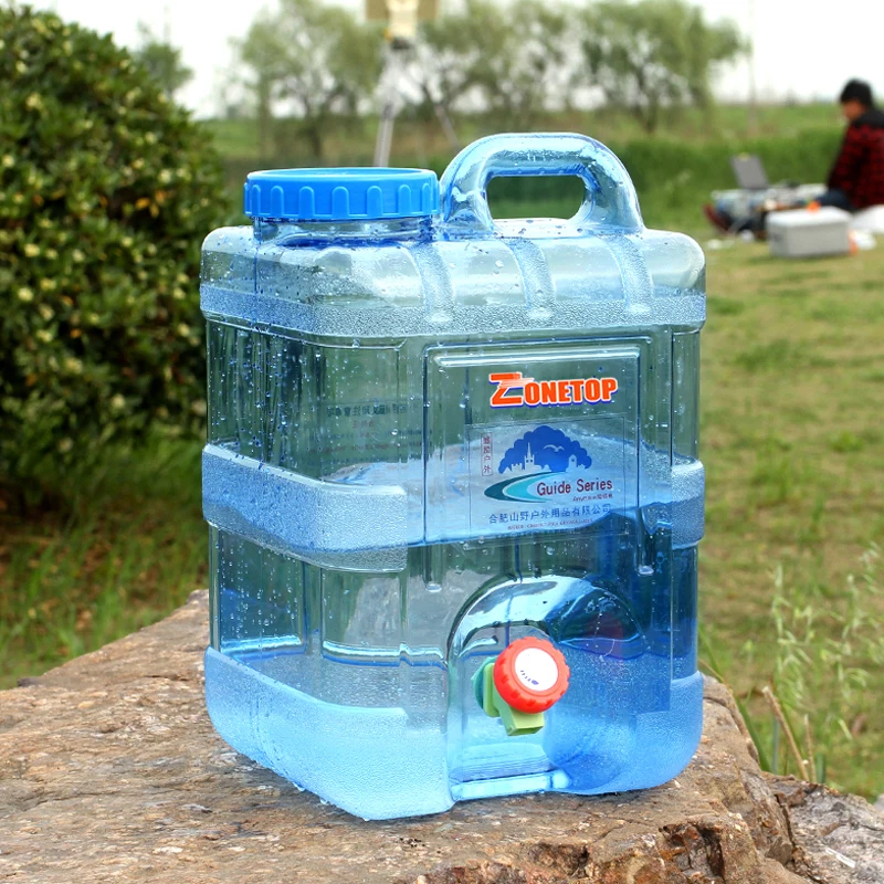 Eco-Friendly Plastic PC Material 10 Litre 15 l 20 Ltr Liter Drinking Mineral Water Jar With Handle And Tap