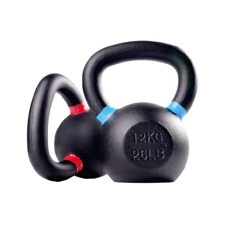 Factory Direct Sale Cast Iron Kettlebell Set Manufacturer with Custom Logo