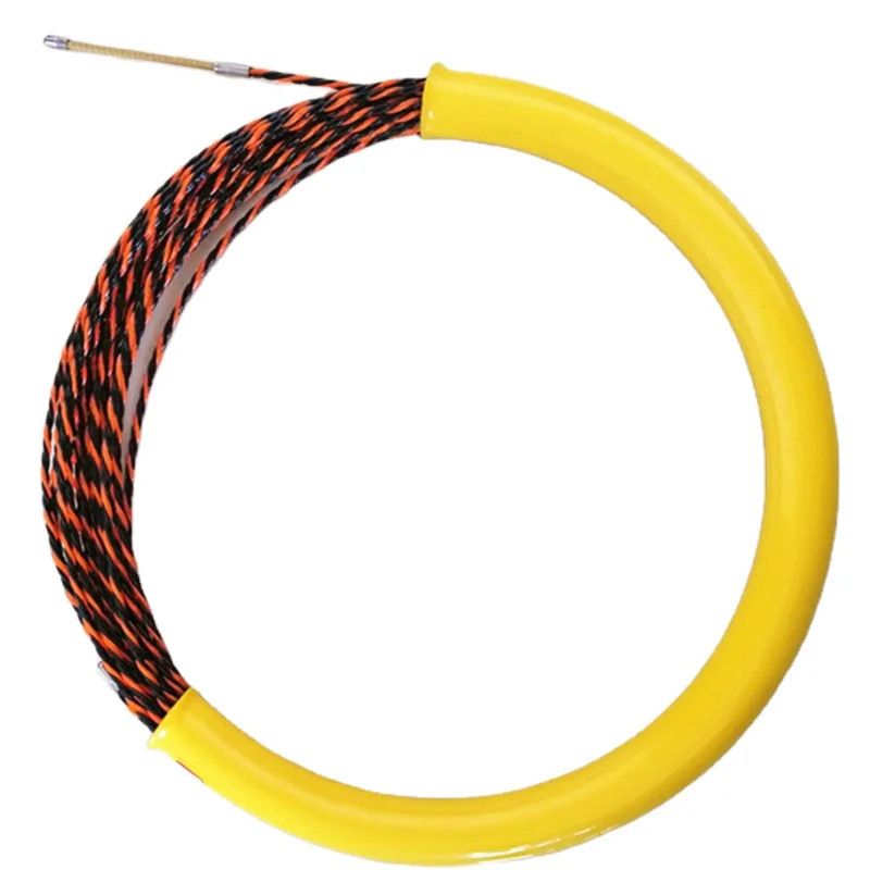 6mm Electrical Wire Cable Puller Wholesale 3 Core Woven PET Cable Puller 30m Fiberglass Wire Puller