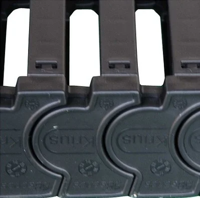 H18mm*W20.5-60.5mm High Speed Low Noise Bridge Type Cable Carrier Towline