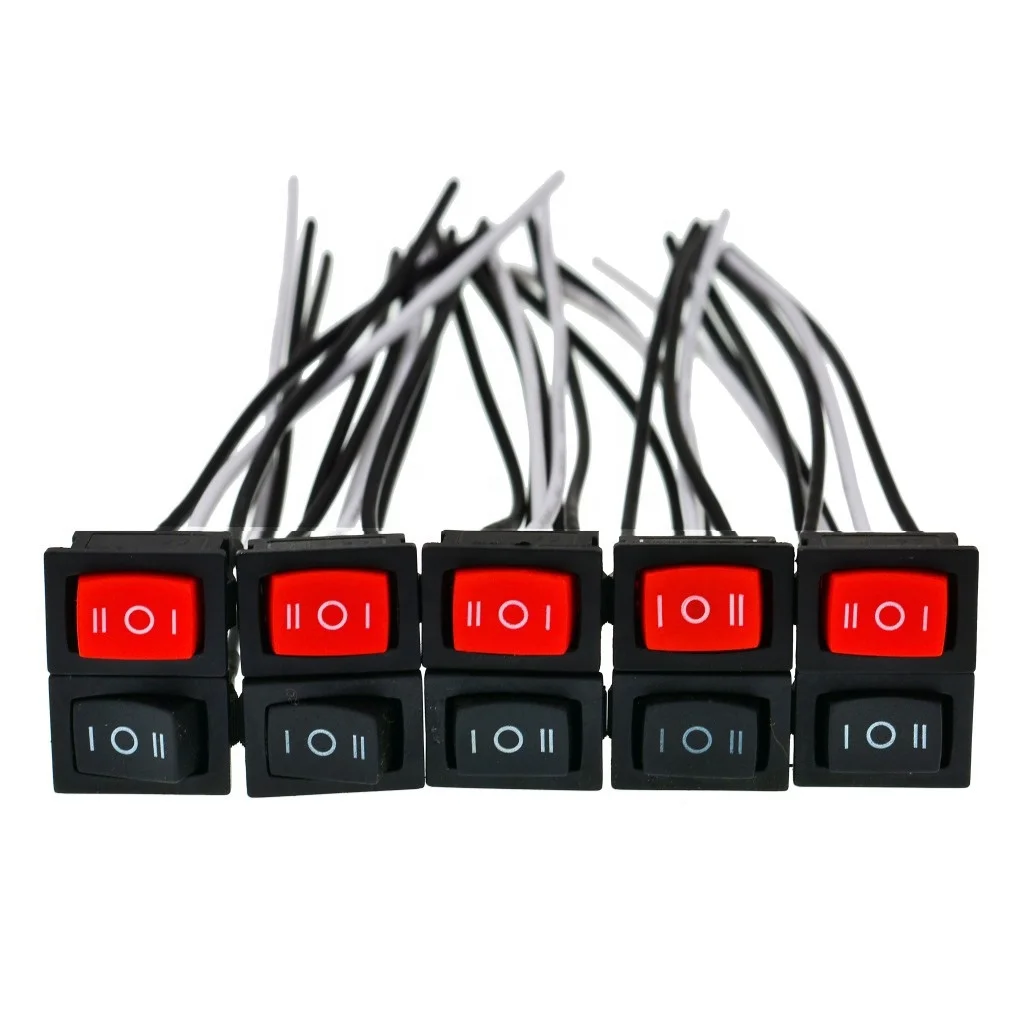 Power supply 3-position rocker switch 3-position tripod switch high current