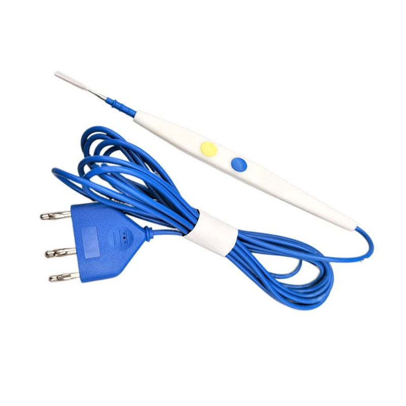 OEM Diathermy Electrosurgical Pencil Sterile ESU Pencil, Disposable with 2 Push Buttons Single