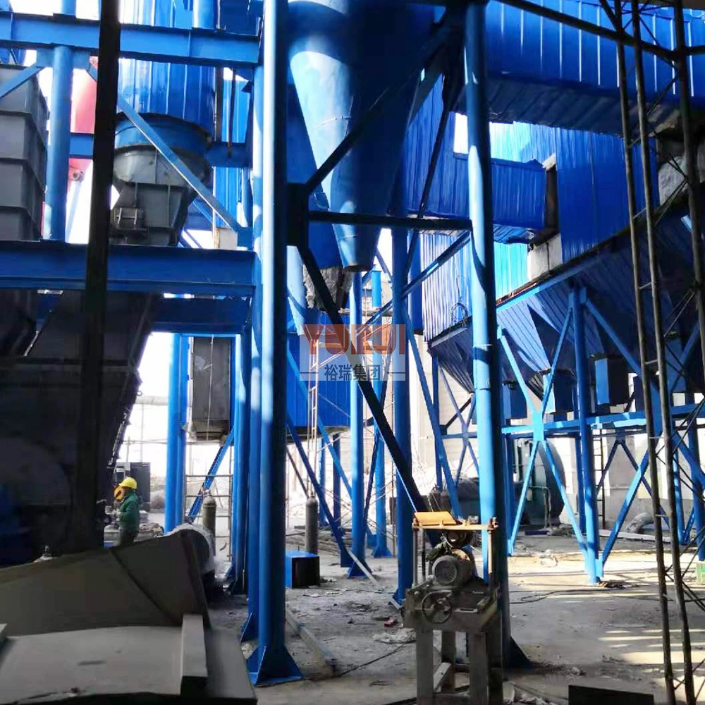 Gypsum Plaster Production Line with High Quality 2 Million Sqm alpha gypsum plaster