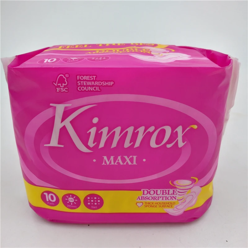 OEM Brand Organic Tampon Sanitary Pad from Sanitary Napkin Manufacturer Cotton Super Absorbent Disposable Day Regular Winged
