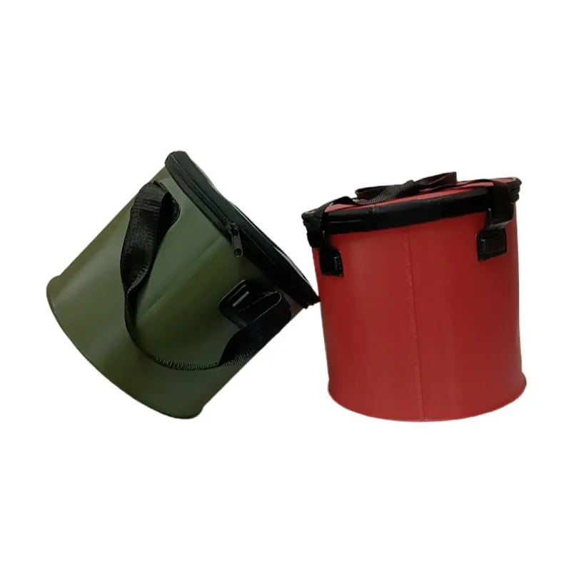 Easy carry fashion popular round EVA Fishing Bucket live fish box