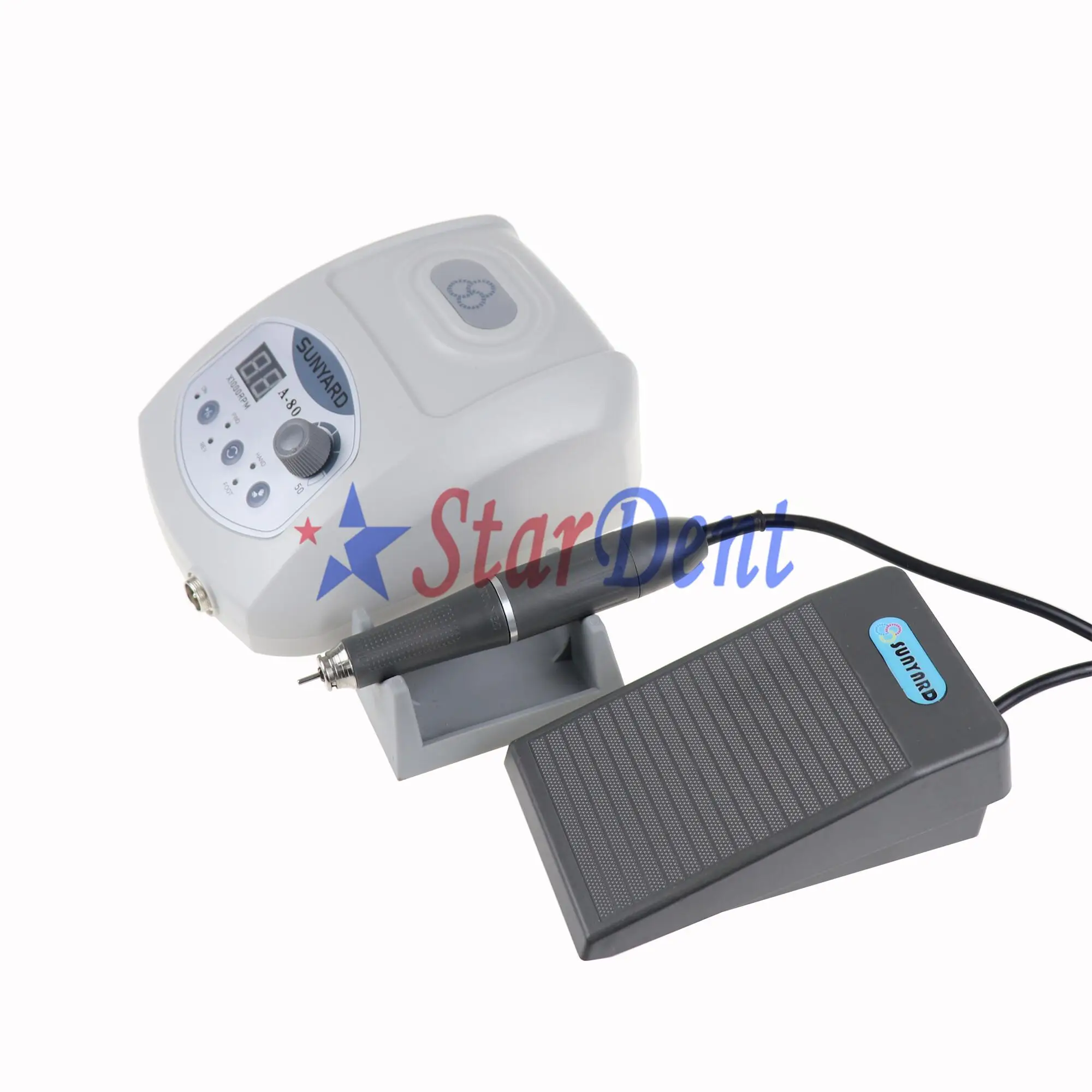 Dental Micro Motor Touch Screen Display 50000 Rpm Handpiece Polishing Machine Lab Equipment